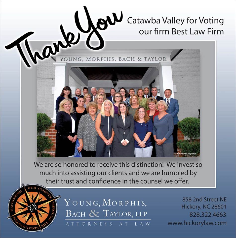 Catawba Valley Voted Best Law Firm